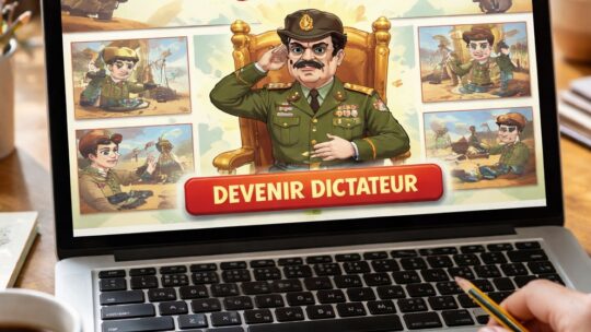 Créez votre bande-dessinée hilarante sur la dictature