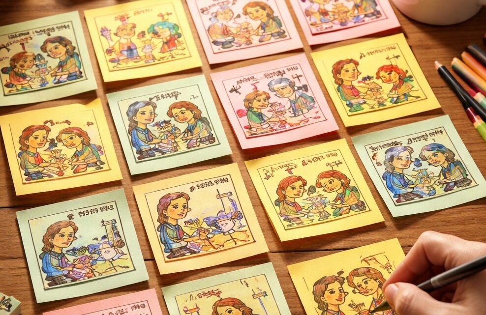 Découvrez A Post-It Story 2 : Épisodes BD Quotidiens Captivants