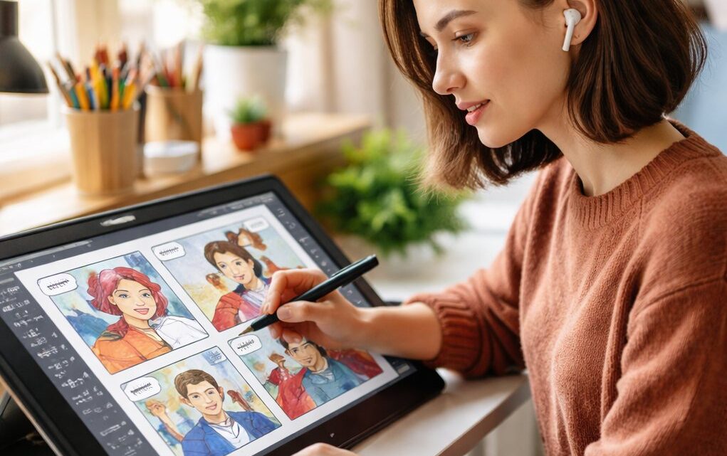 Maîtriser la publication de bandes dessinées en ligne chaque jour